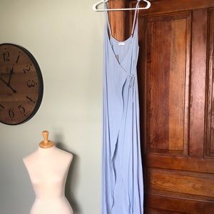 Flynn Skye Blue Wrap Dress